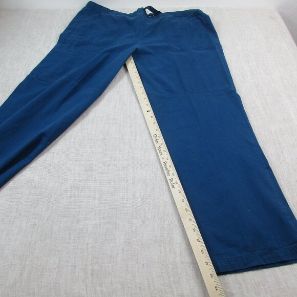 Carhartt Scrub Pants Mens XL Teal Medical Technical Collection Drawstring C57008 - Picture 9 of 10